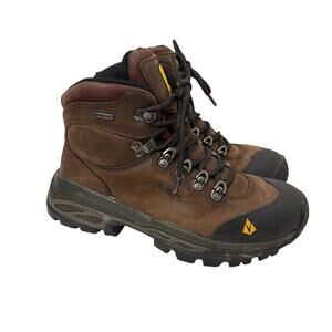 Vasque Boots Womens 7.5M GoreTex Vibram Wasatch Hiking Leather Brown
